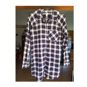 Forever 21 Plaid Long Sleeve